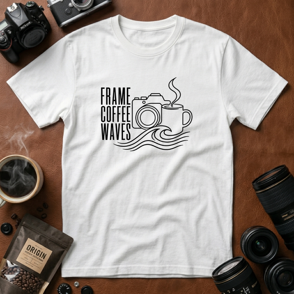 Frame Coffee Waves T-shirt
