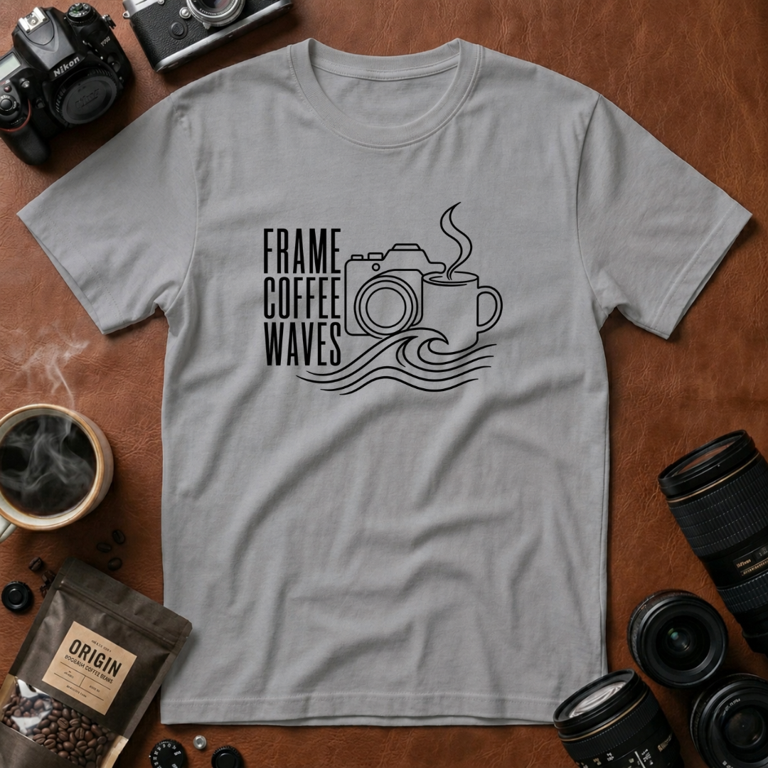 Frame Coffee Waves T-shirt