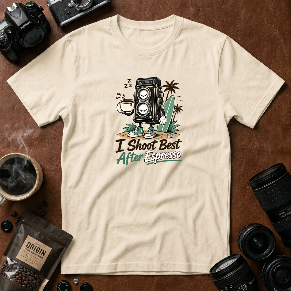I Shoot Best After Espresso T-shirt