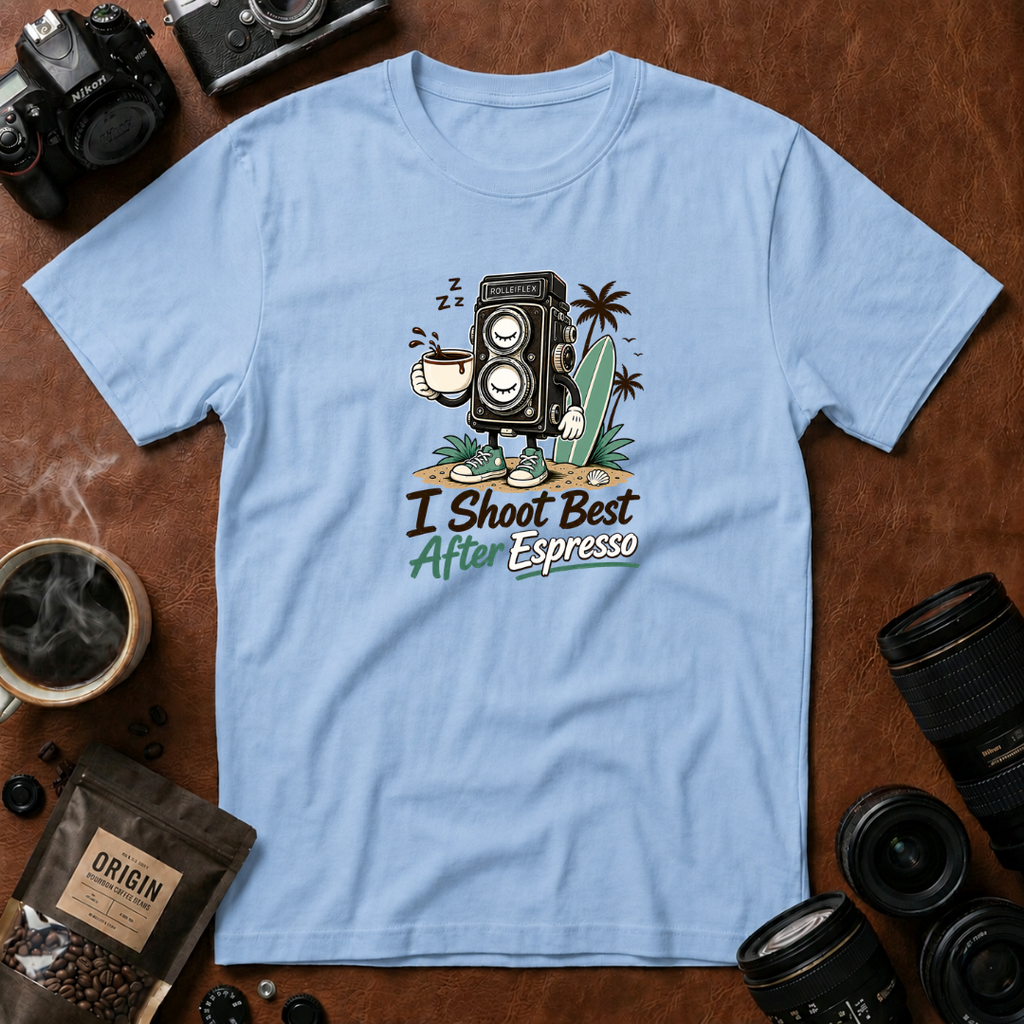 I Shoot Best After Espresso T-shirt