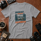 Overcast Skies & Over Caffeinated T-shirt