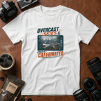 Overcast Skies & Over Caffeinated T-shirt