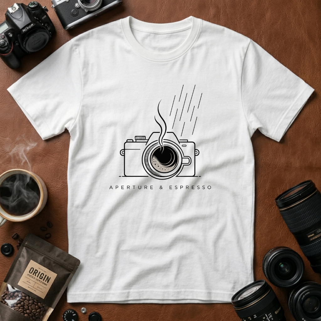 Aperture & Espresso T-shirt