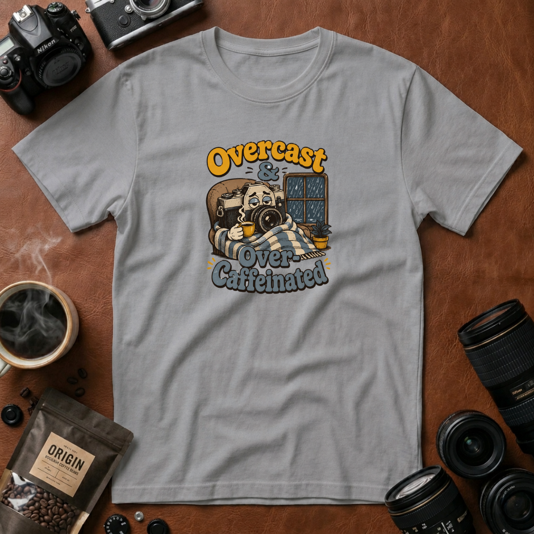 Overcast & Over Caffeinated T-shirt