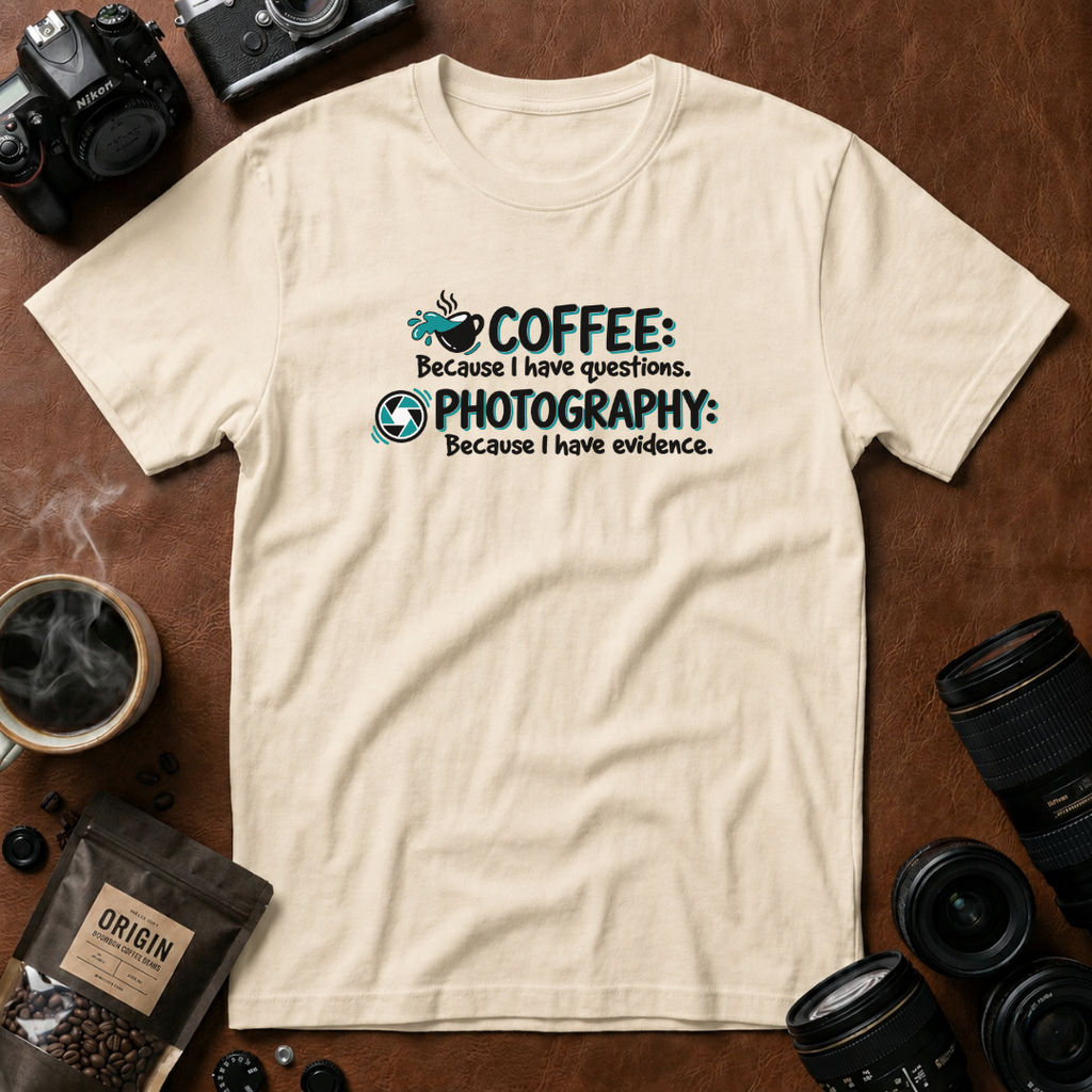 Coffee Questions, Photography Evidence