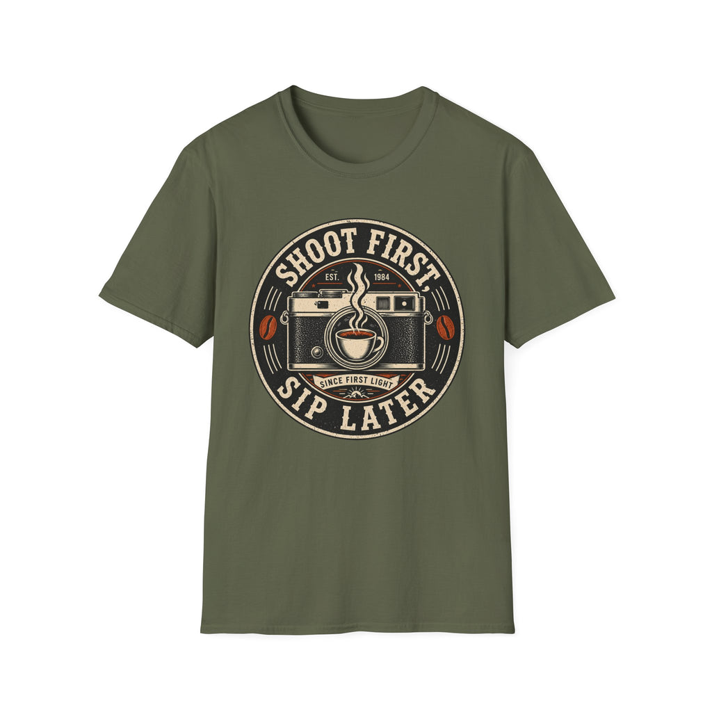 Shoot First Sip Later T-Shirt