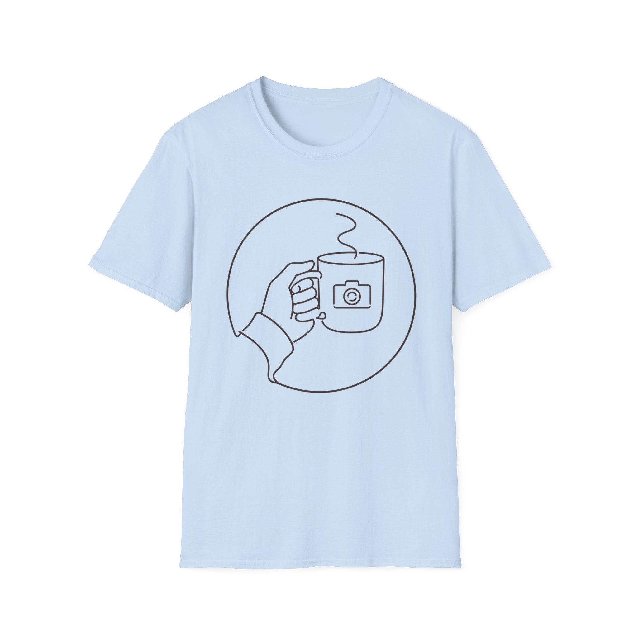 Hand Cup Line Art T-Shirt