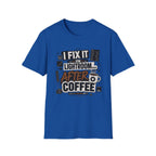 I Fix it in Lightroom After Coffee T-Shirt