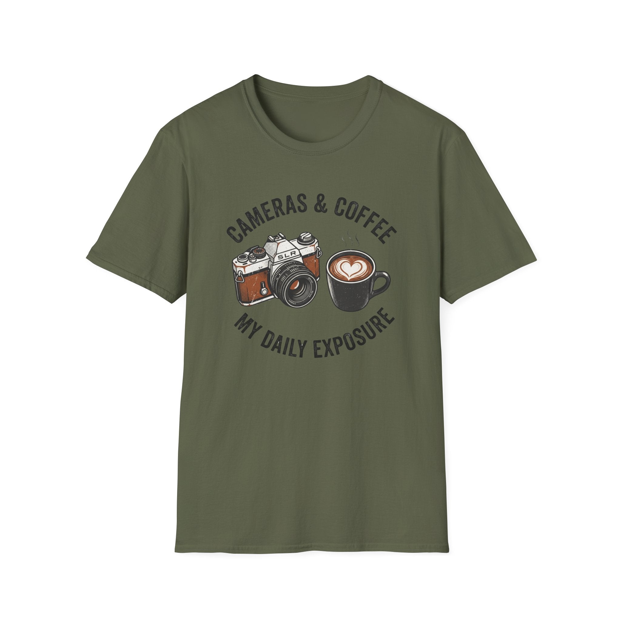 Camera & Coffee My Daily Exposure T-Shirt