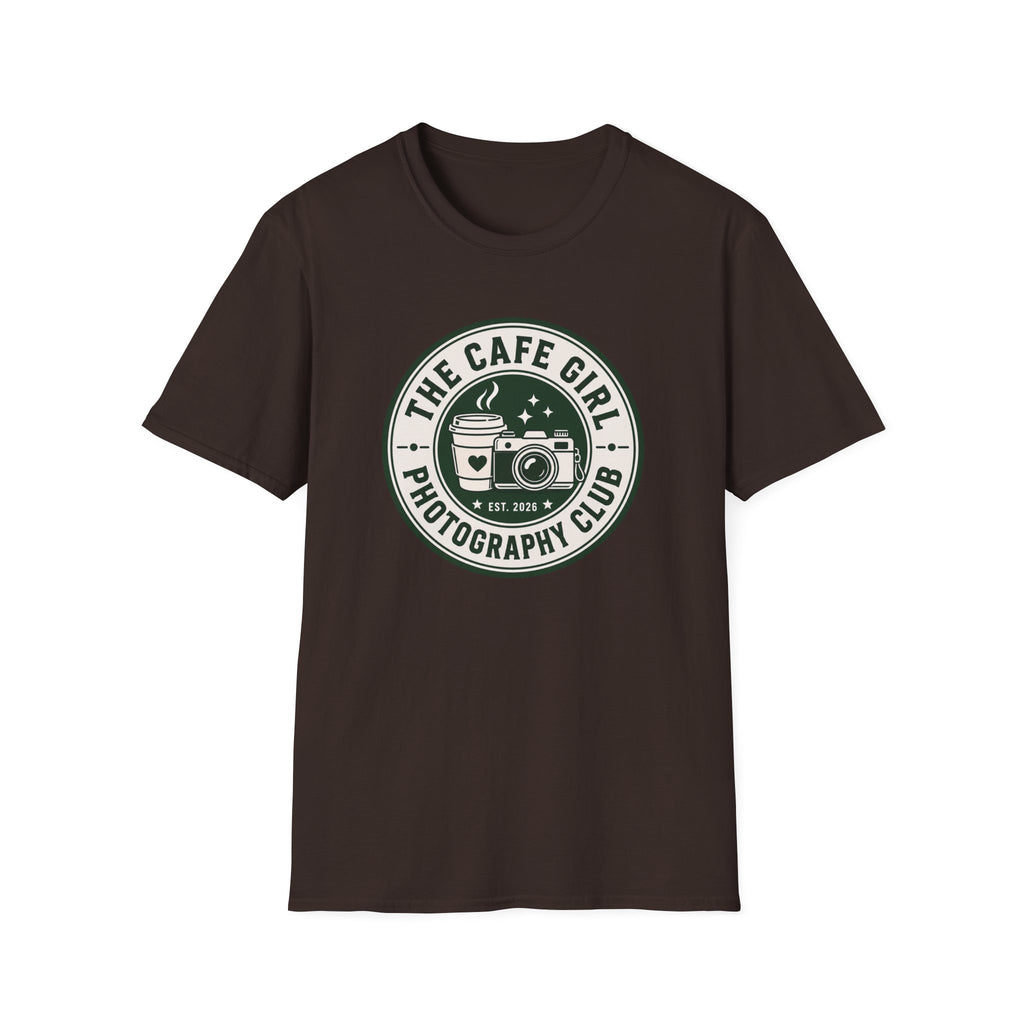 The Cafe Girl Photography Club T-shirt