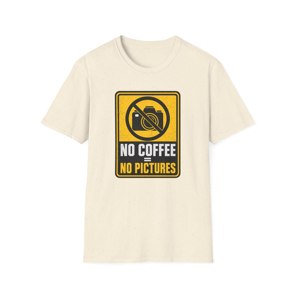 No Coffee No Pictures T-Shirt