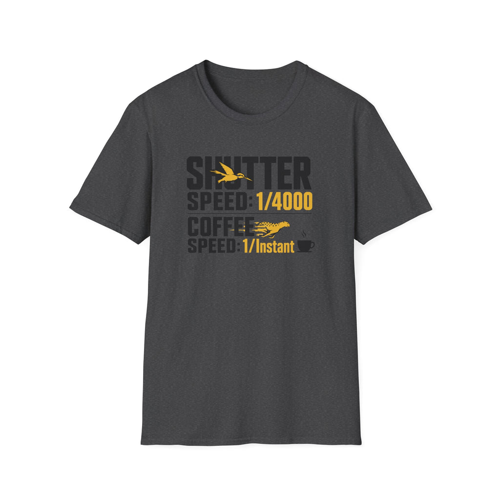 Shutter Speed & Coffee Flow T-shirt