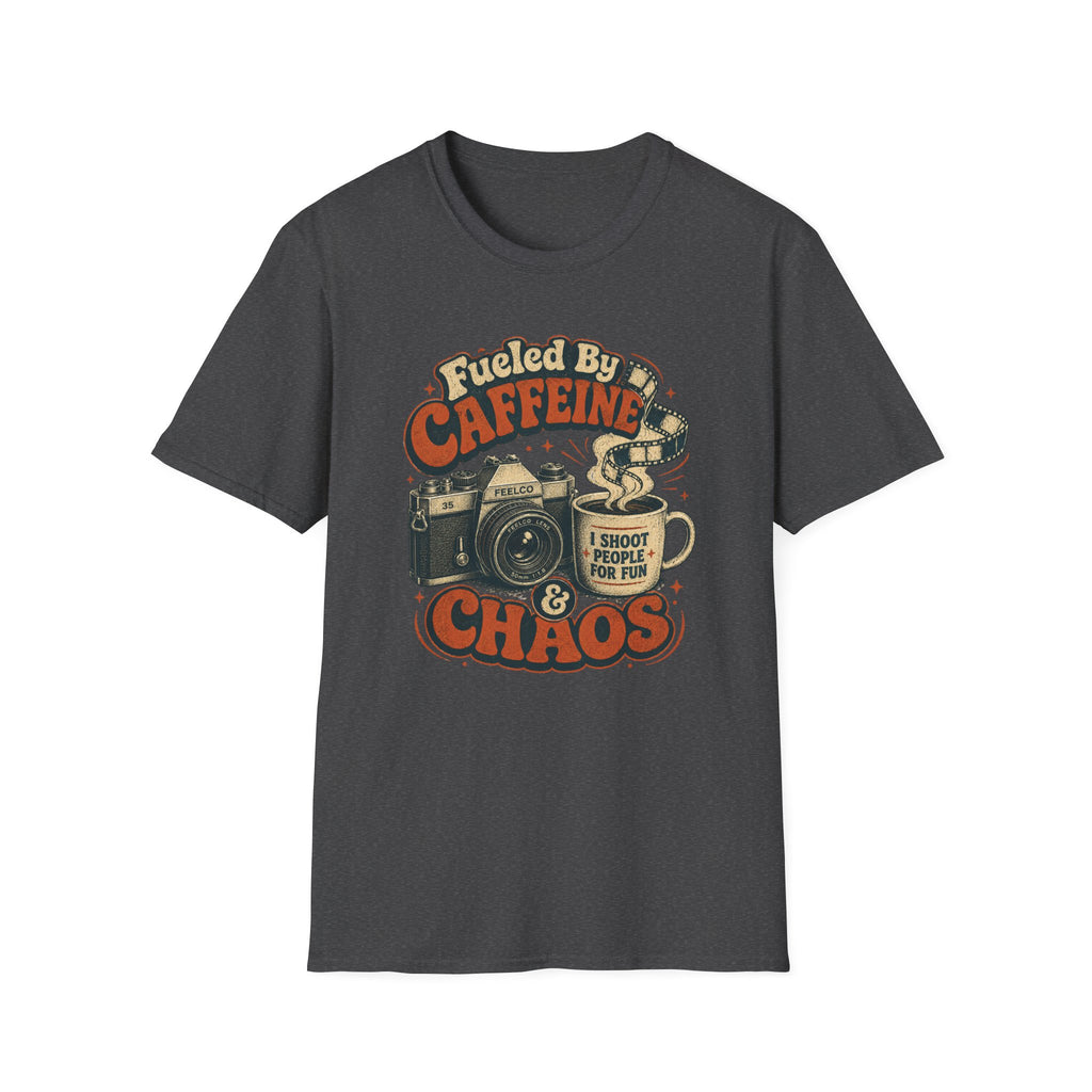 Fueled By Caffeine & Chaos T-Shirt