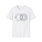 Geometric Cup & Lens Line T-Shirt