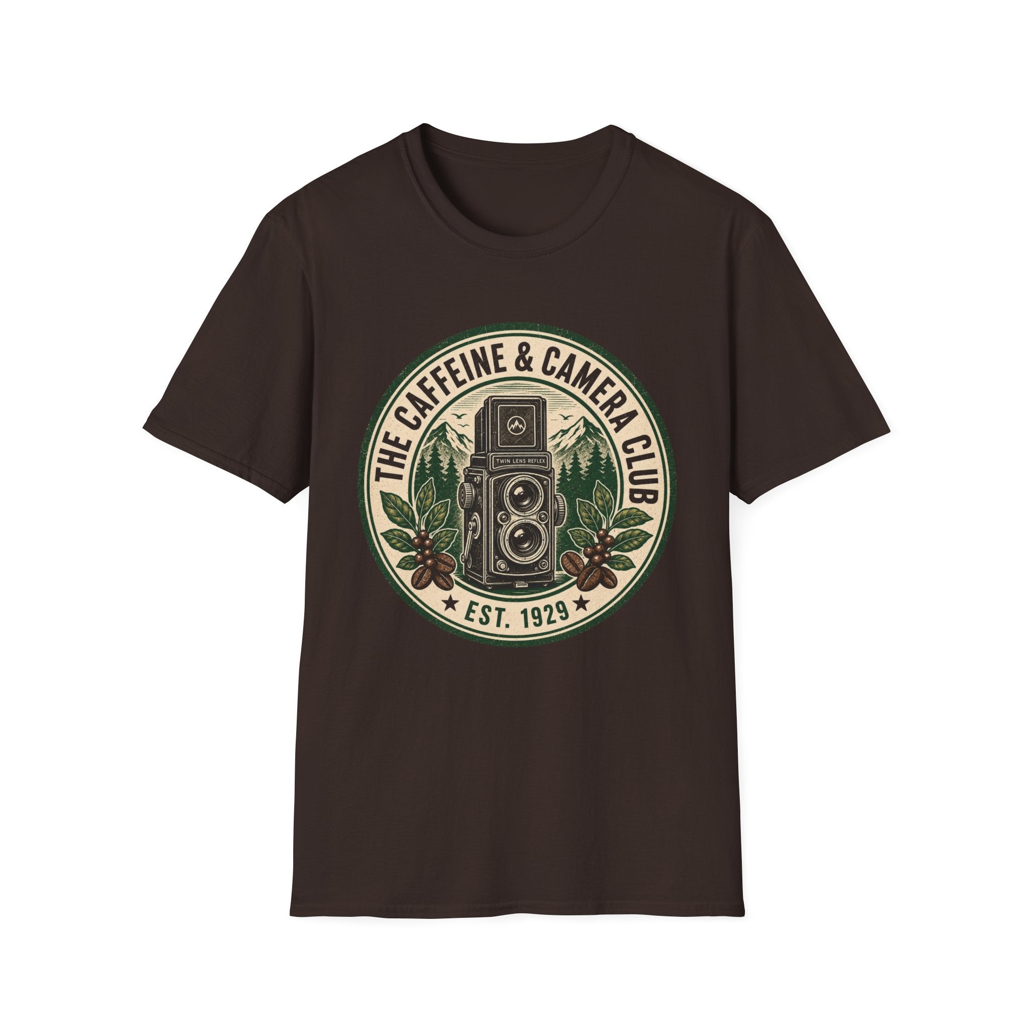 The Caffeine & Camera Club T-shirt