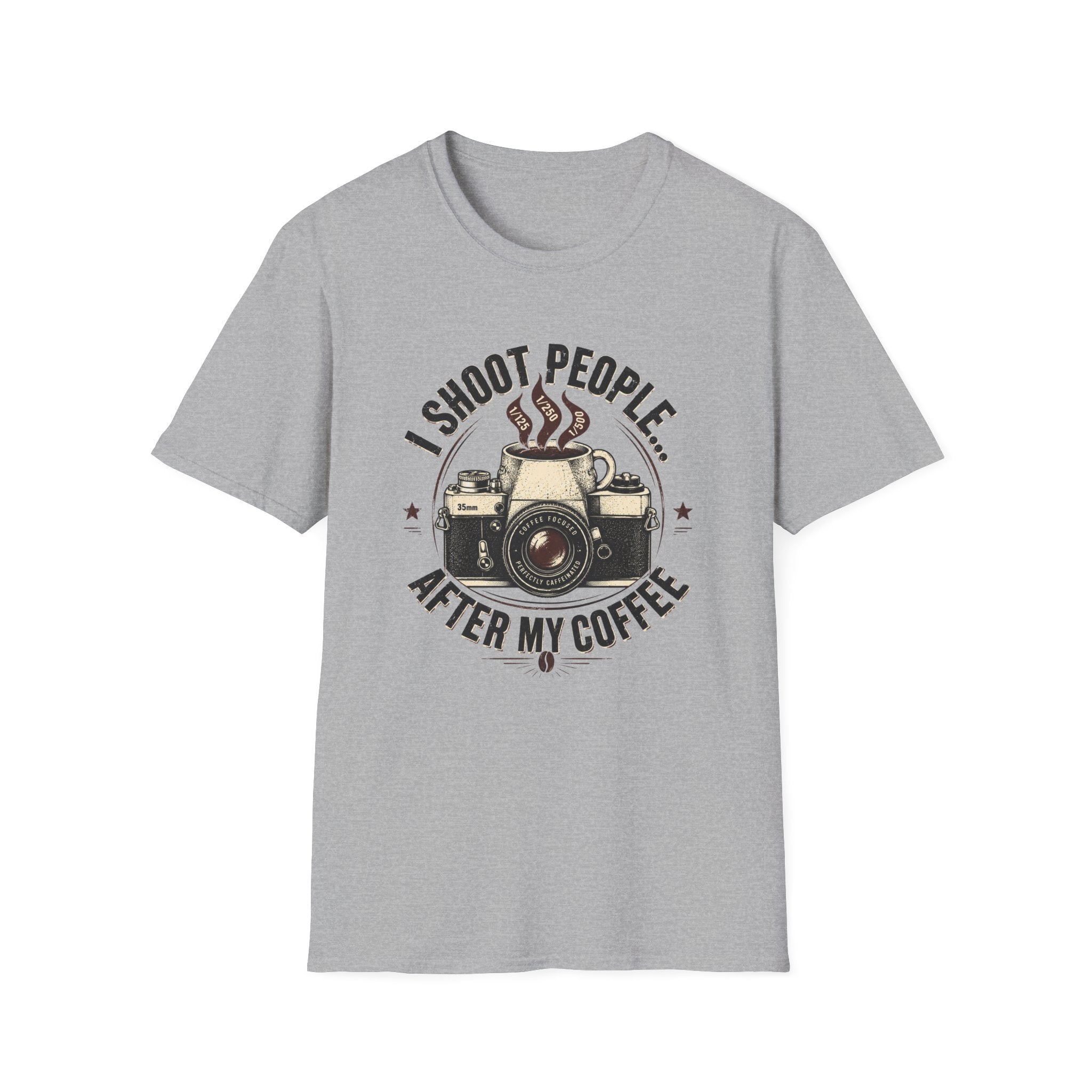I Shoot People After My Coffee T-shirt