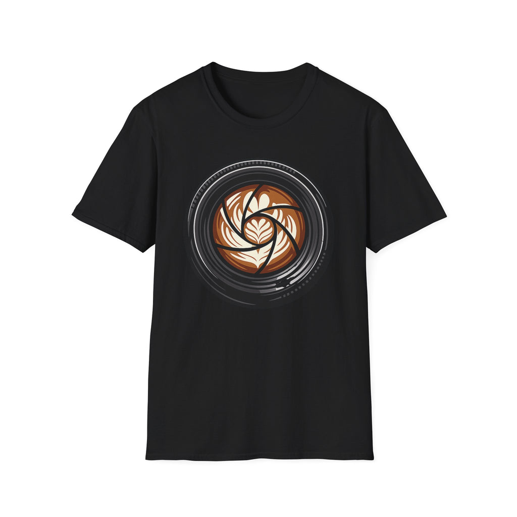 Coffee Art Lens T-Shirt