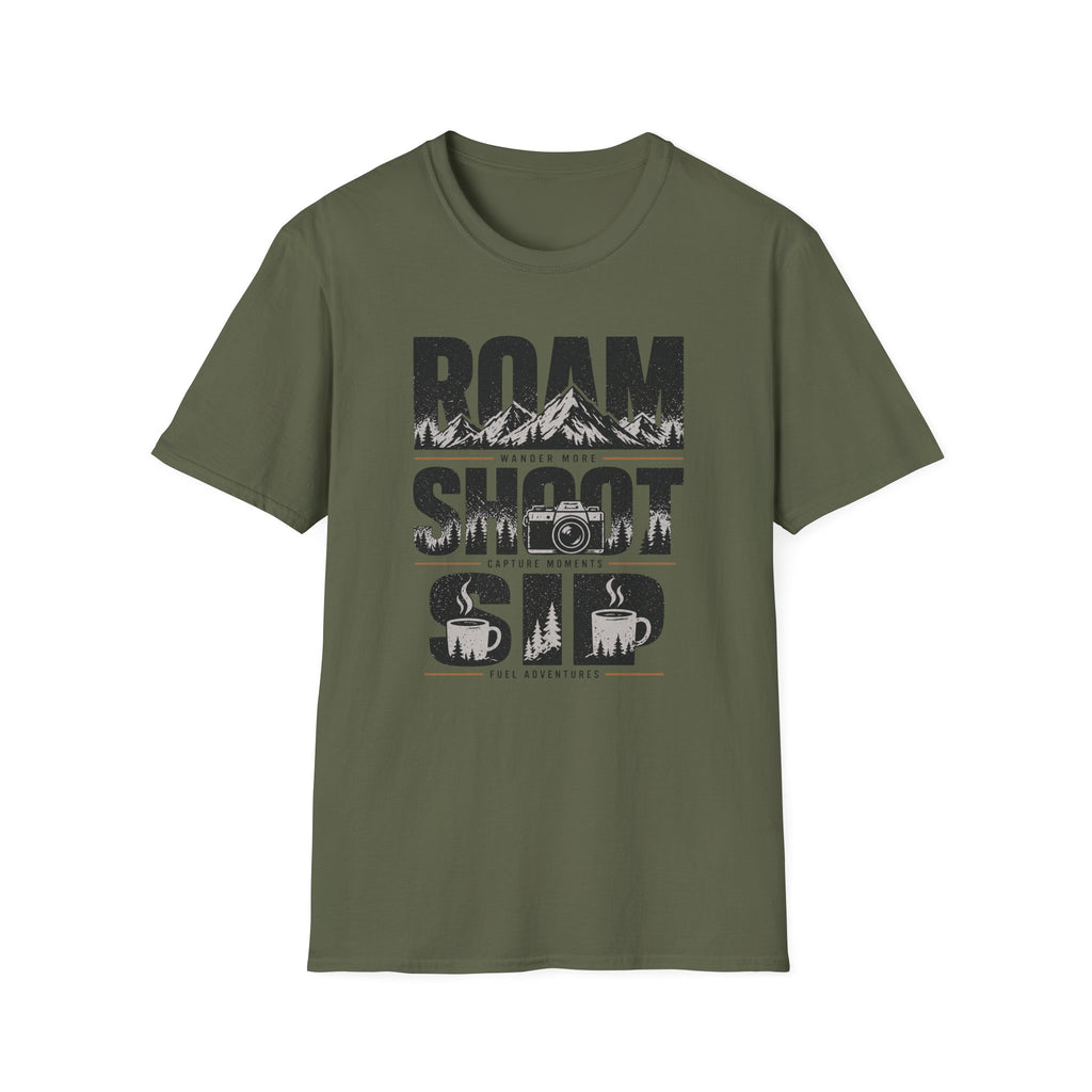 Roam Shoot Sip T-Shirt