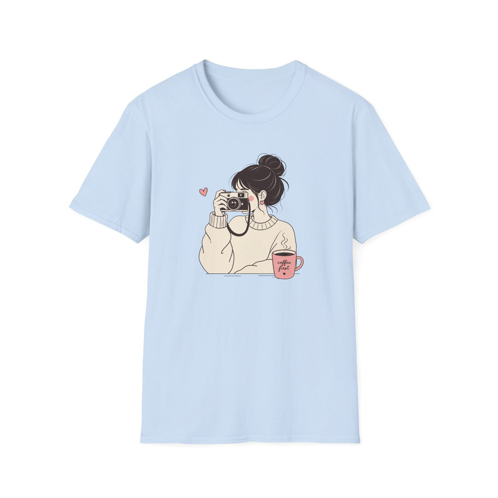 Cafe Vibes & Photography Moments T-shirt