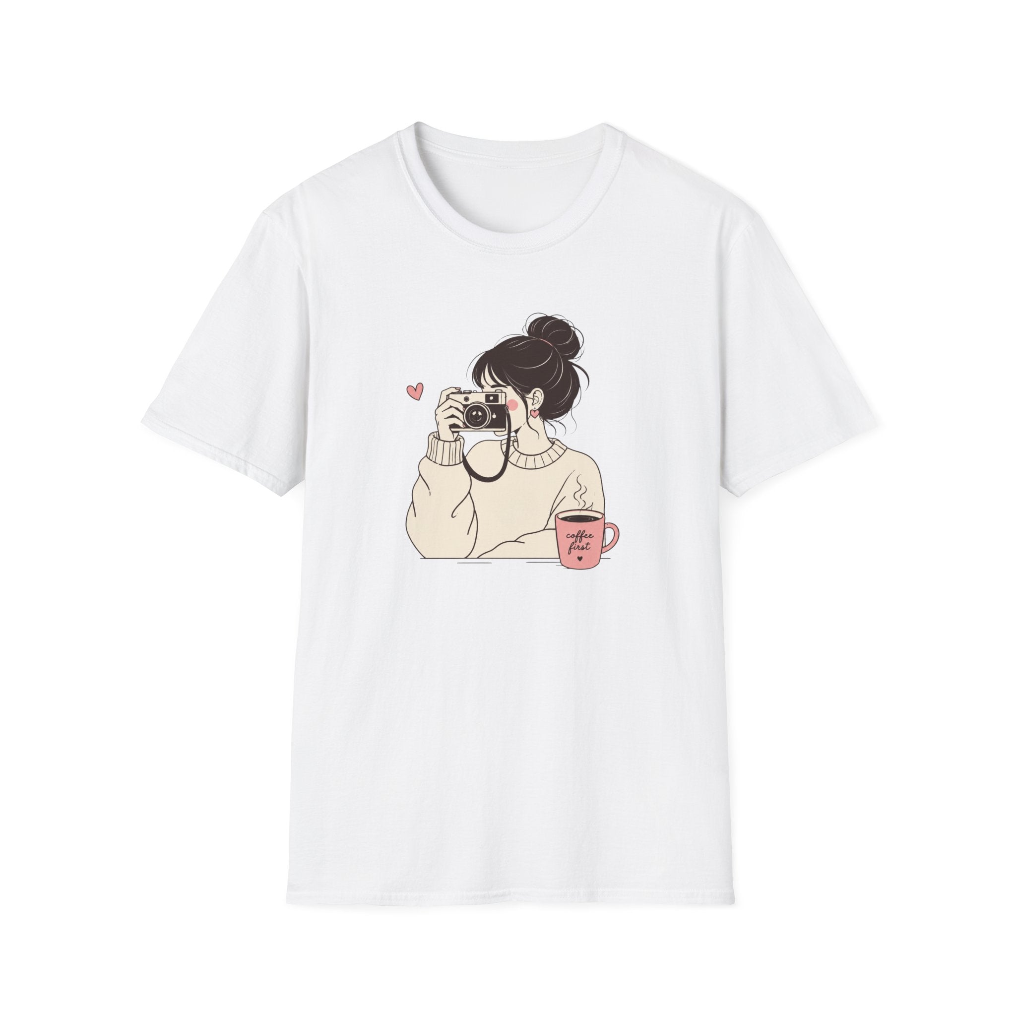 Cafe Vibes & Photography Moments T-shirt