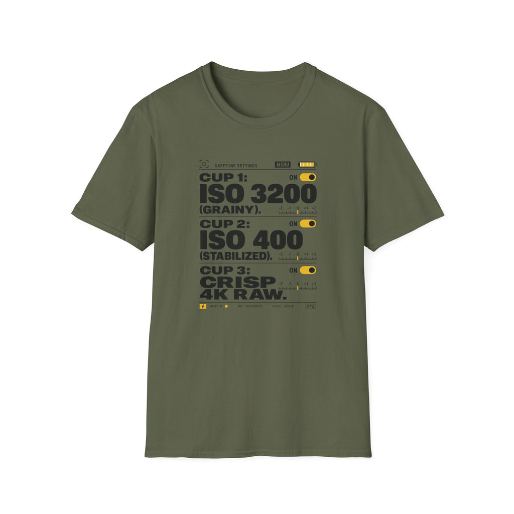 Caffeine Settings for Optimal Performance - Tshirt