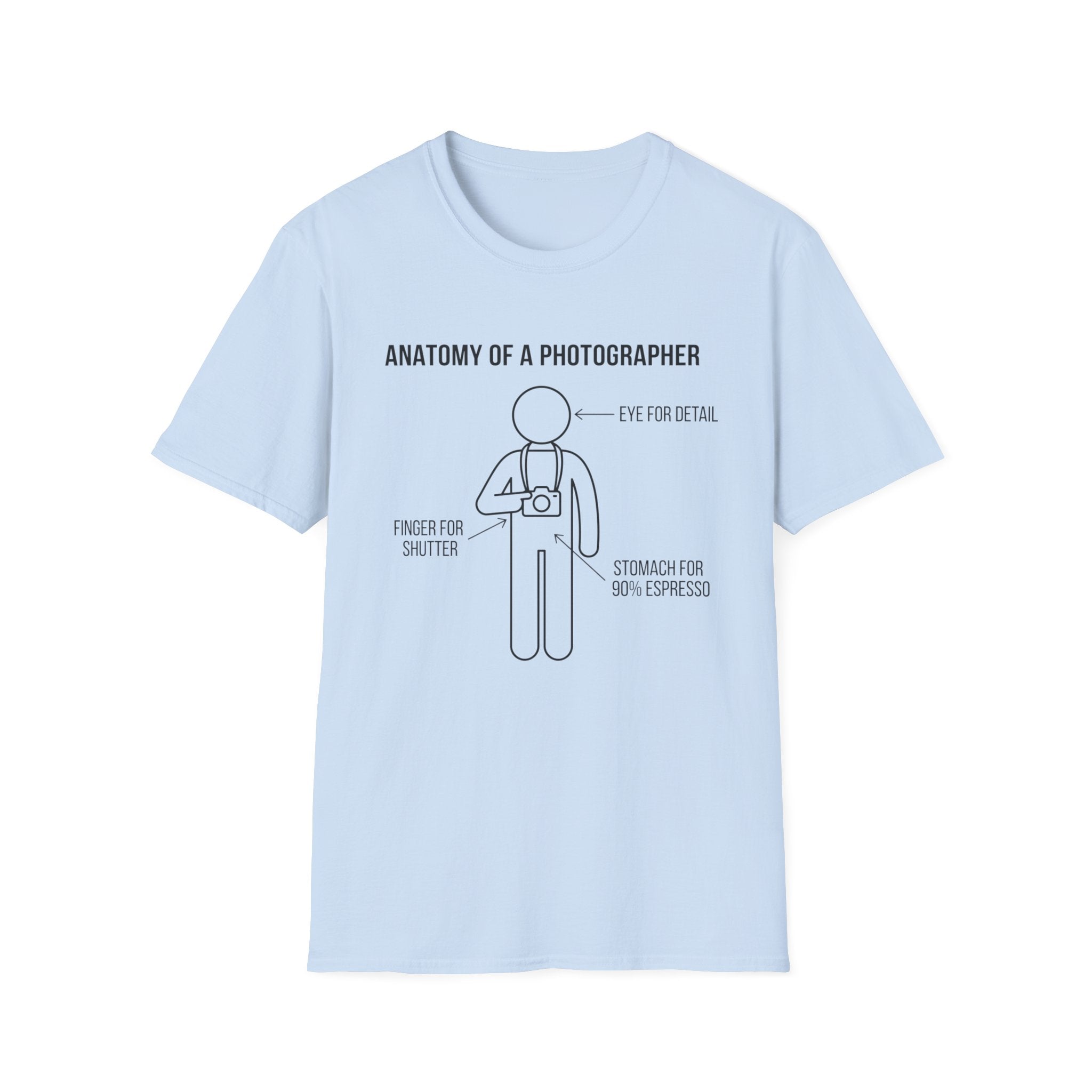 Anatomy of a Photographer T-Shirt