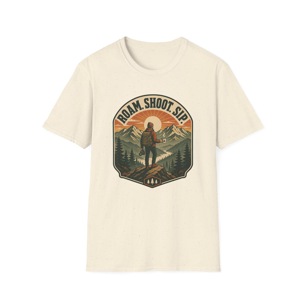 Roam Shoot Sip 2 T-Shirt