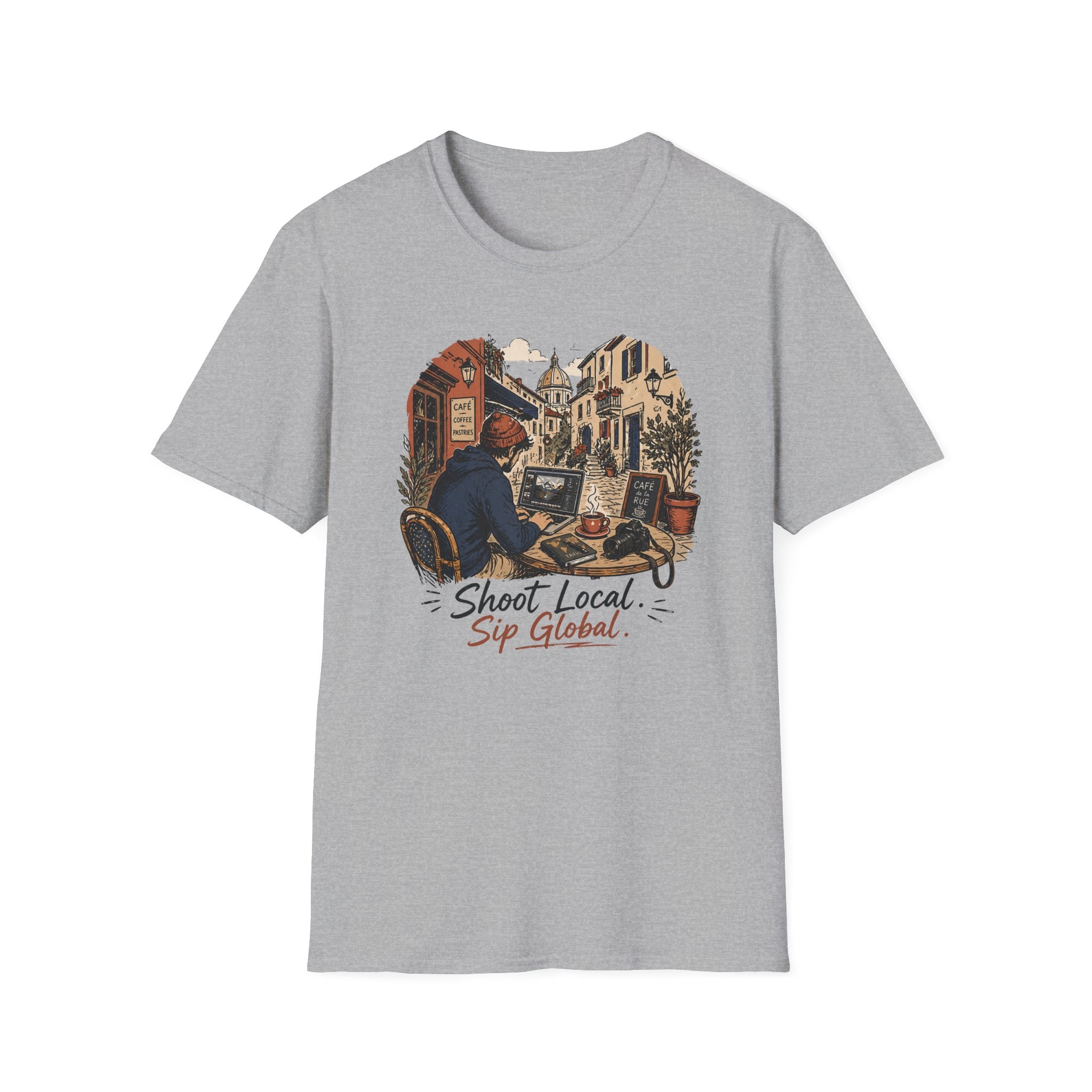 Shoot Local Sip Global T-Shirt