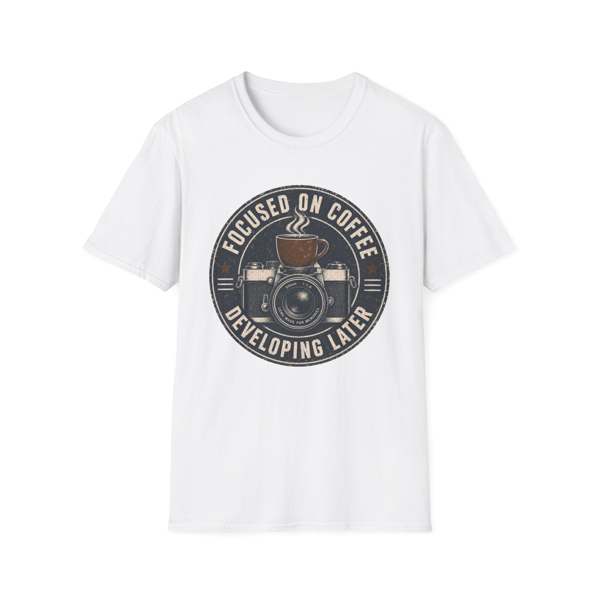Focused on Coffee Developing Later T-Shirt