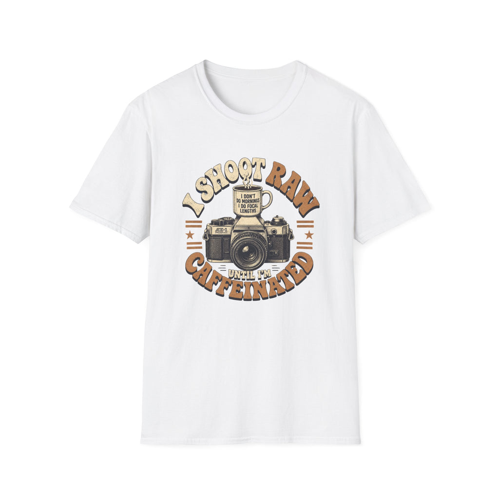 Shoot Raw, Coffee First - Tshirt