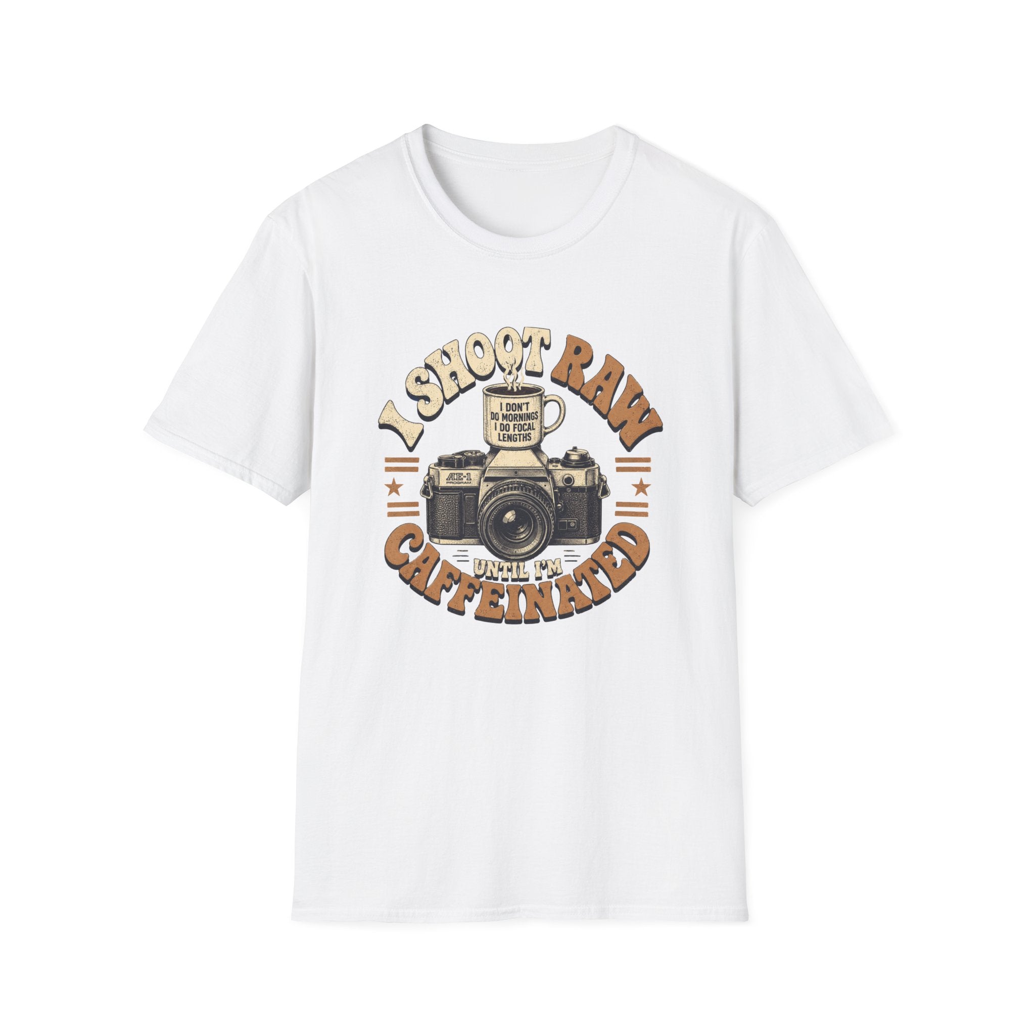 Shoot Raw, Coffee First - Tshirt