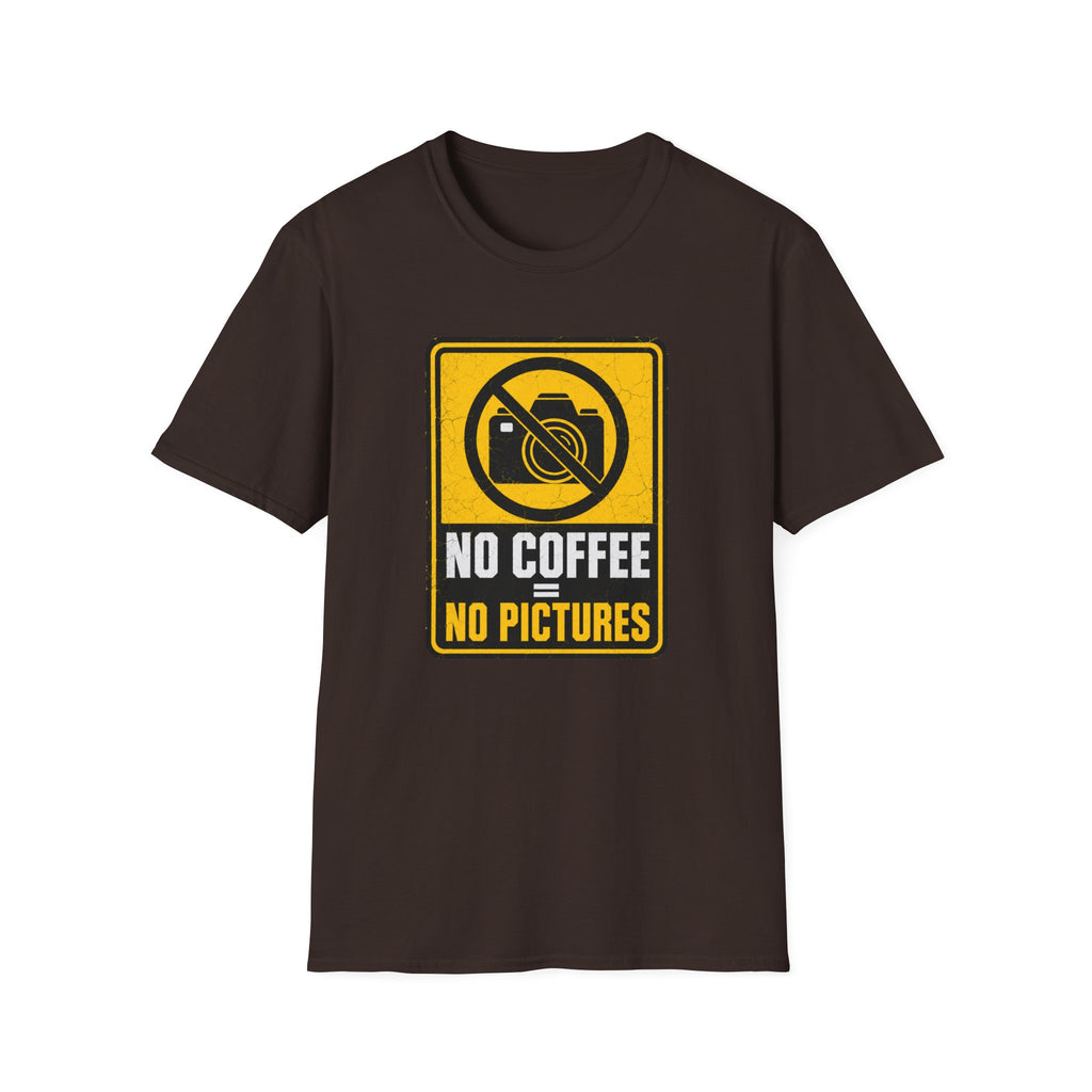 No Coffee No Pictures T-Shirt