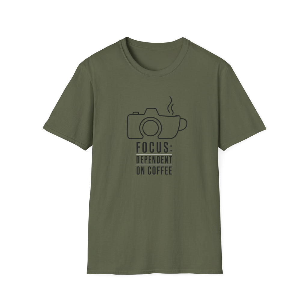 Focus Dependent on Coffee - Tshirt