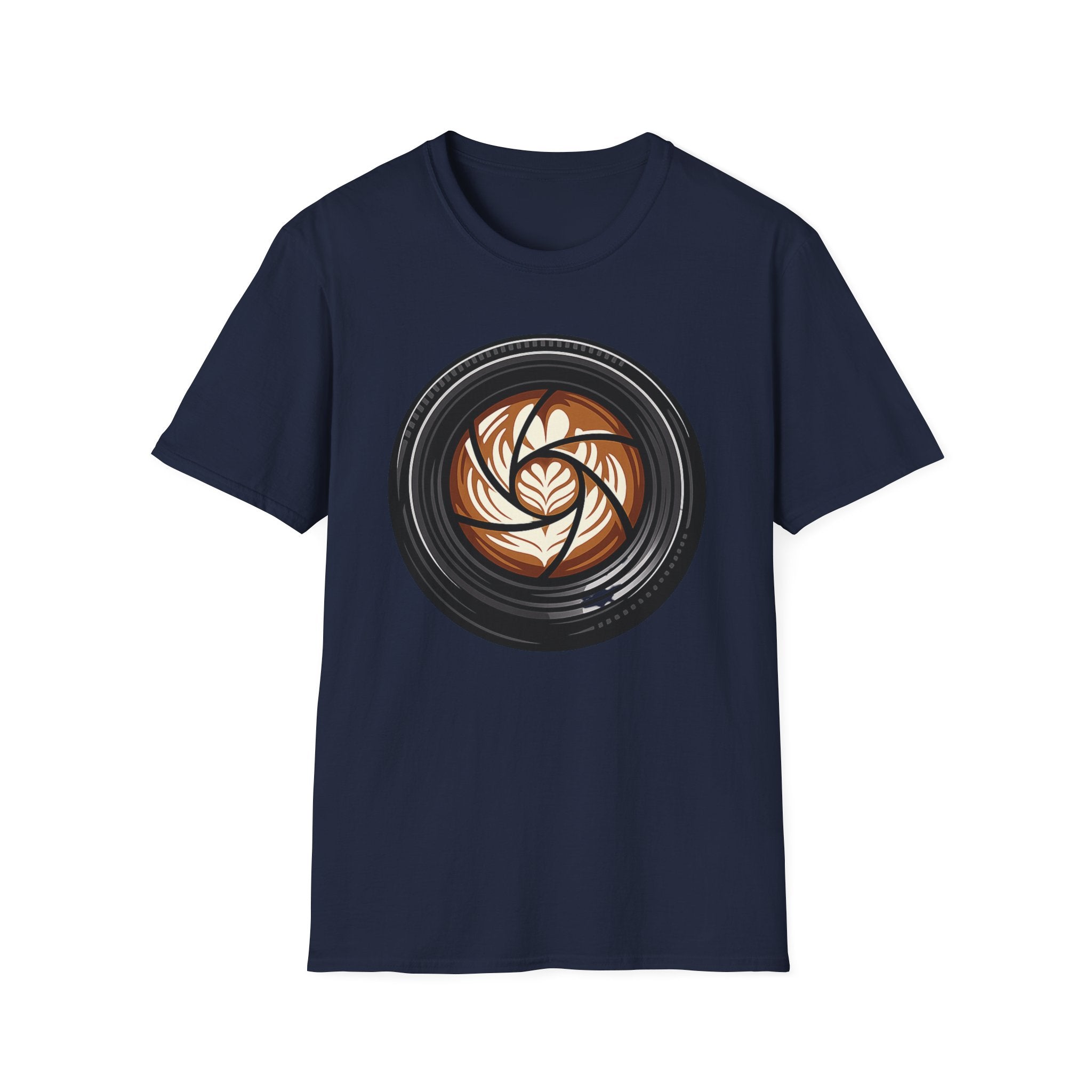 Coffee Art Lens T-Shirt