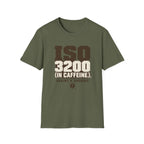 ISO 3200 in Caffeine T-Shirt