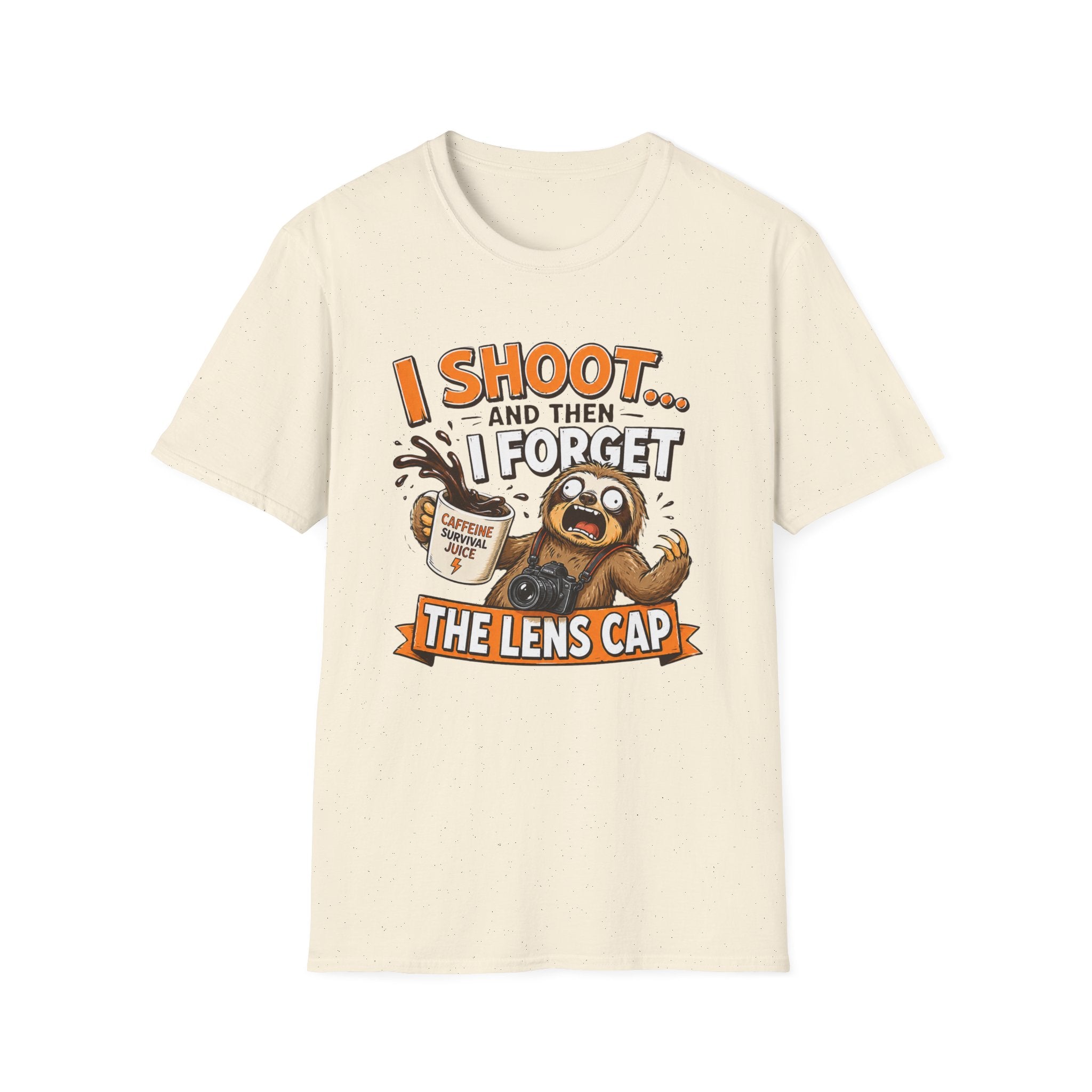 I Shoot & Then Forget the Lens Cap T-Shirt