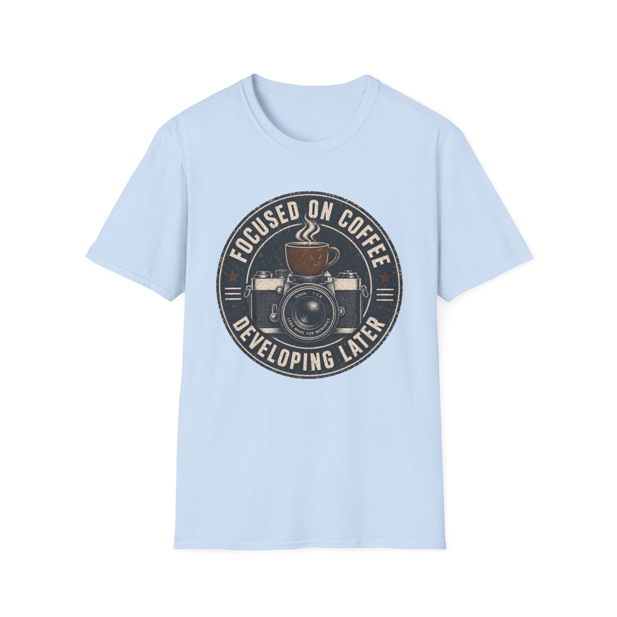 Focused on Coffee Developing Later T-Shirt