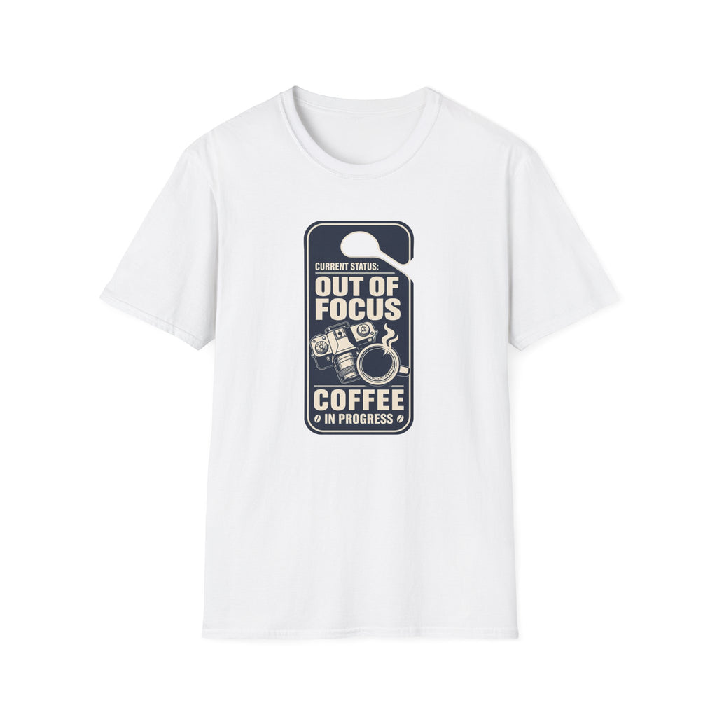 Out Of Focus, Coffee In Progress T-shirt