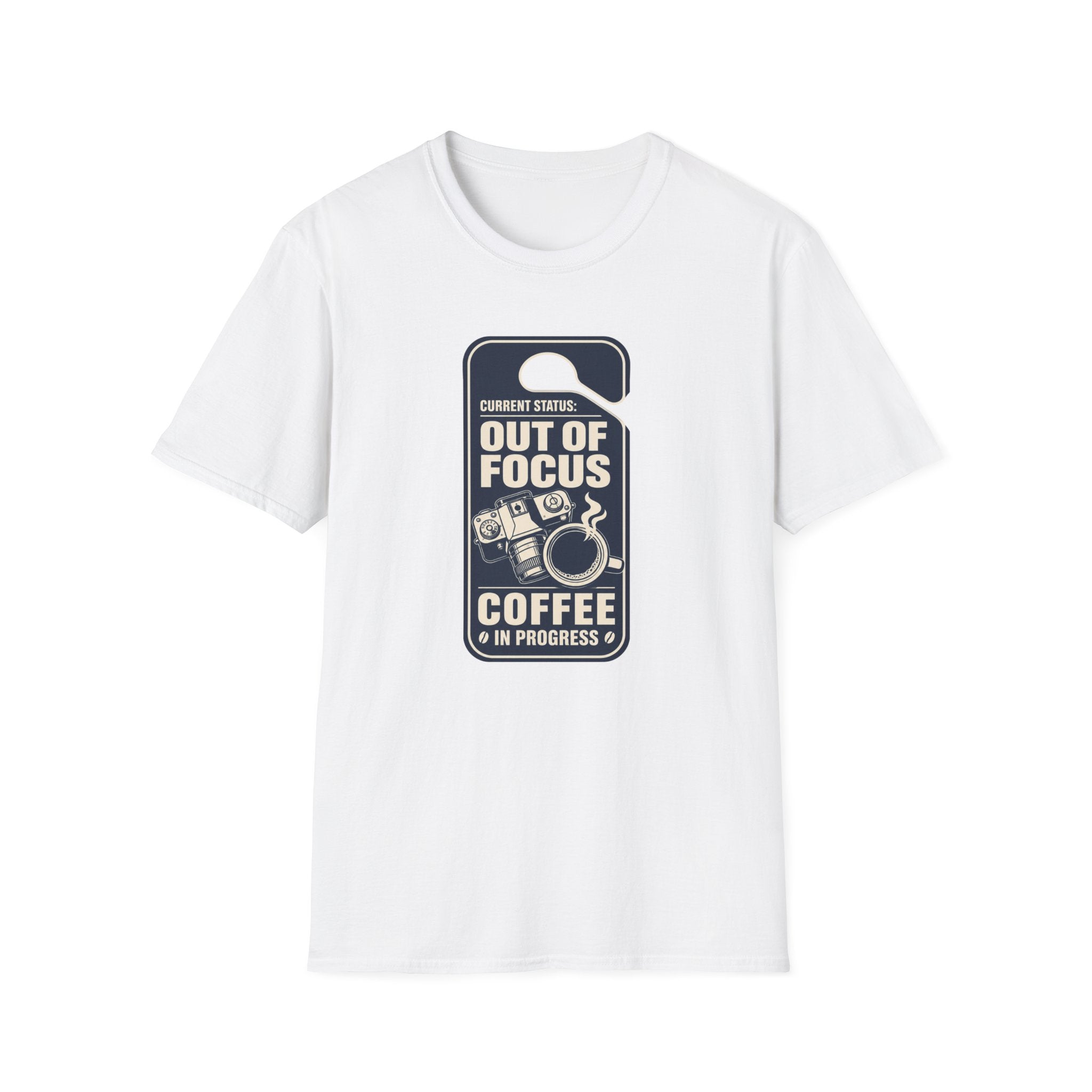 Out Of Focus, Coffee In Progress T-shirt