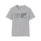 My Camera Runs on Hope & Latte T-Shirt