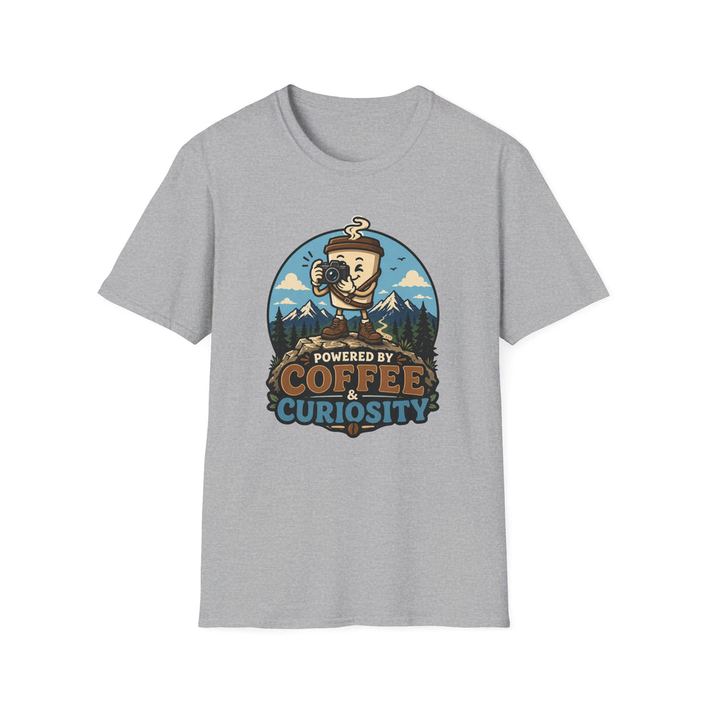 Powered by Coffee & Curiousity T-Shirt