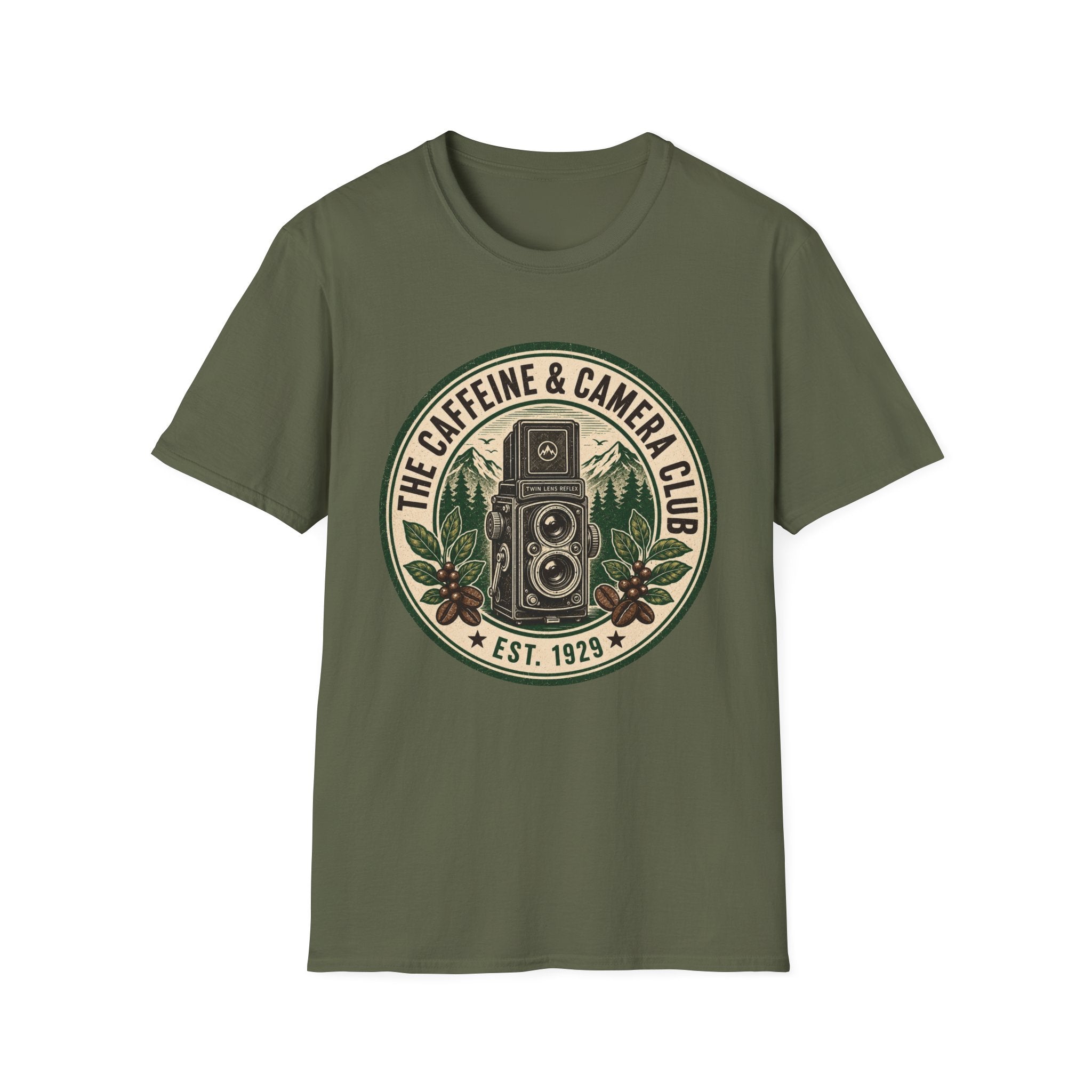 The Caffeine & Camera Club T-shirt