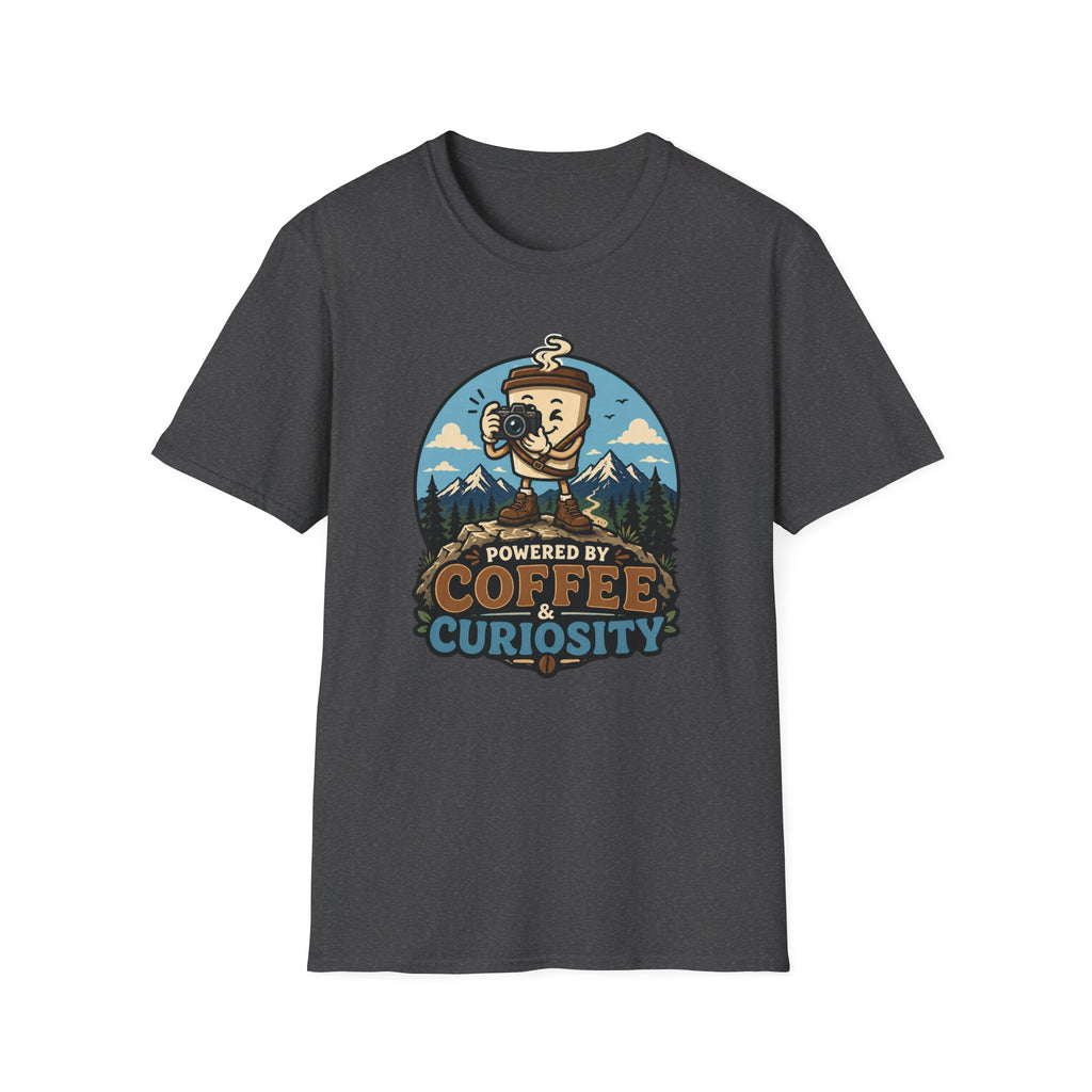 Powered by Coffee & Curiousity T-Shirt