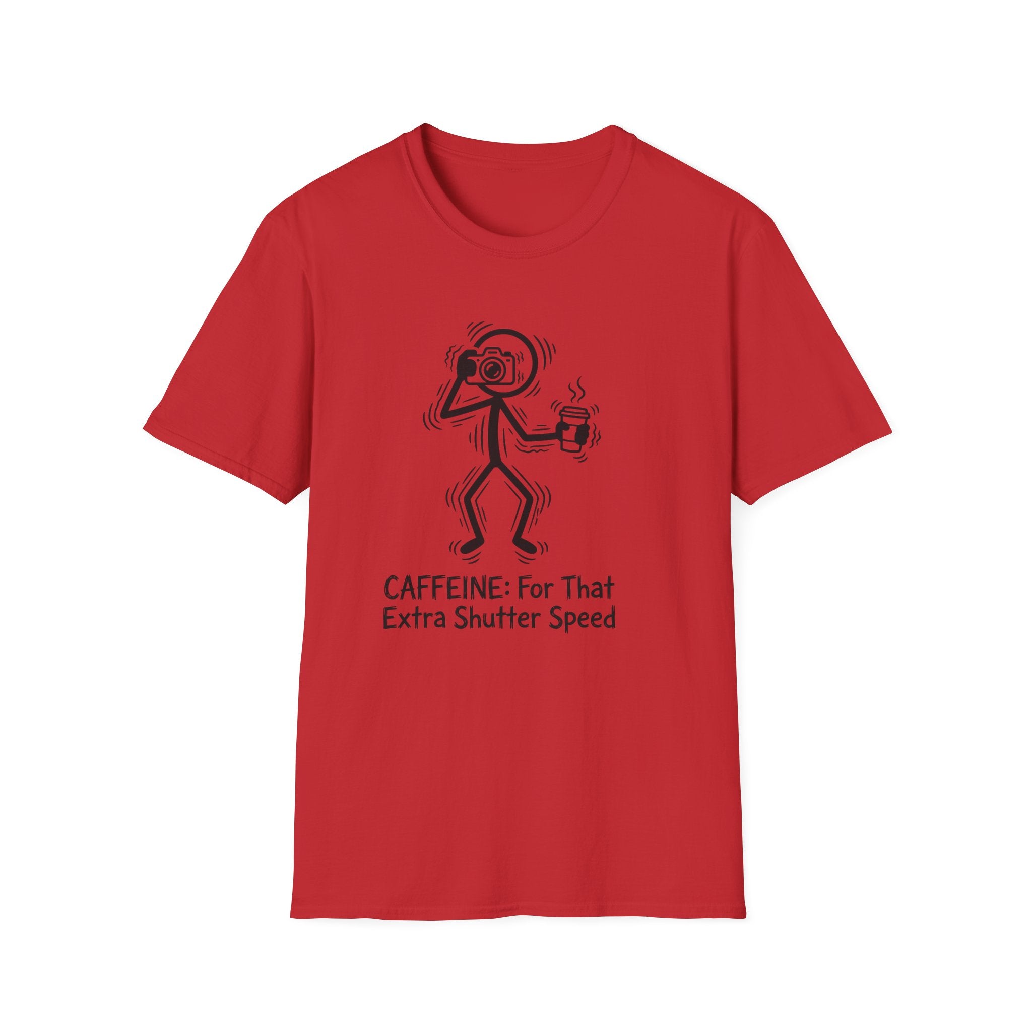 Caffeine For That Extra Shutter Speed T-Shirt