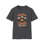 Will Blur For Caramel Macchiatos T-shirt