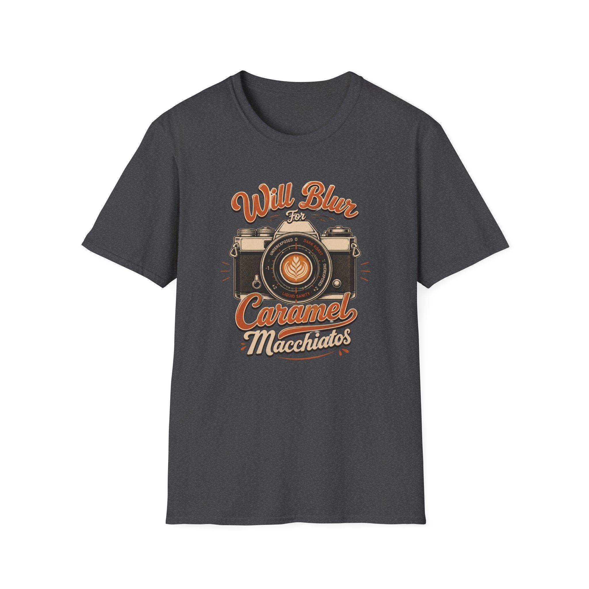 Will Blur For Caramel Macchiatos T-shirt
