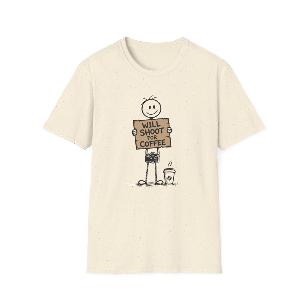Will Shoot for Coffee 2 T-Shirt