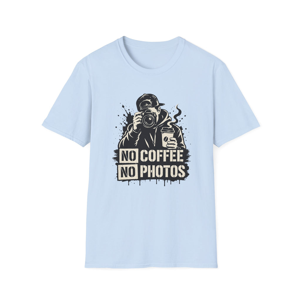 No Coffee No Photos T-Shirt