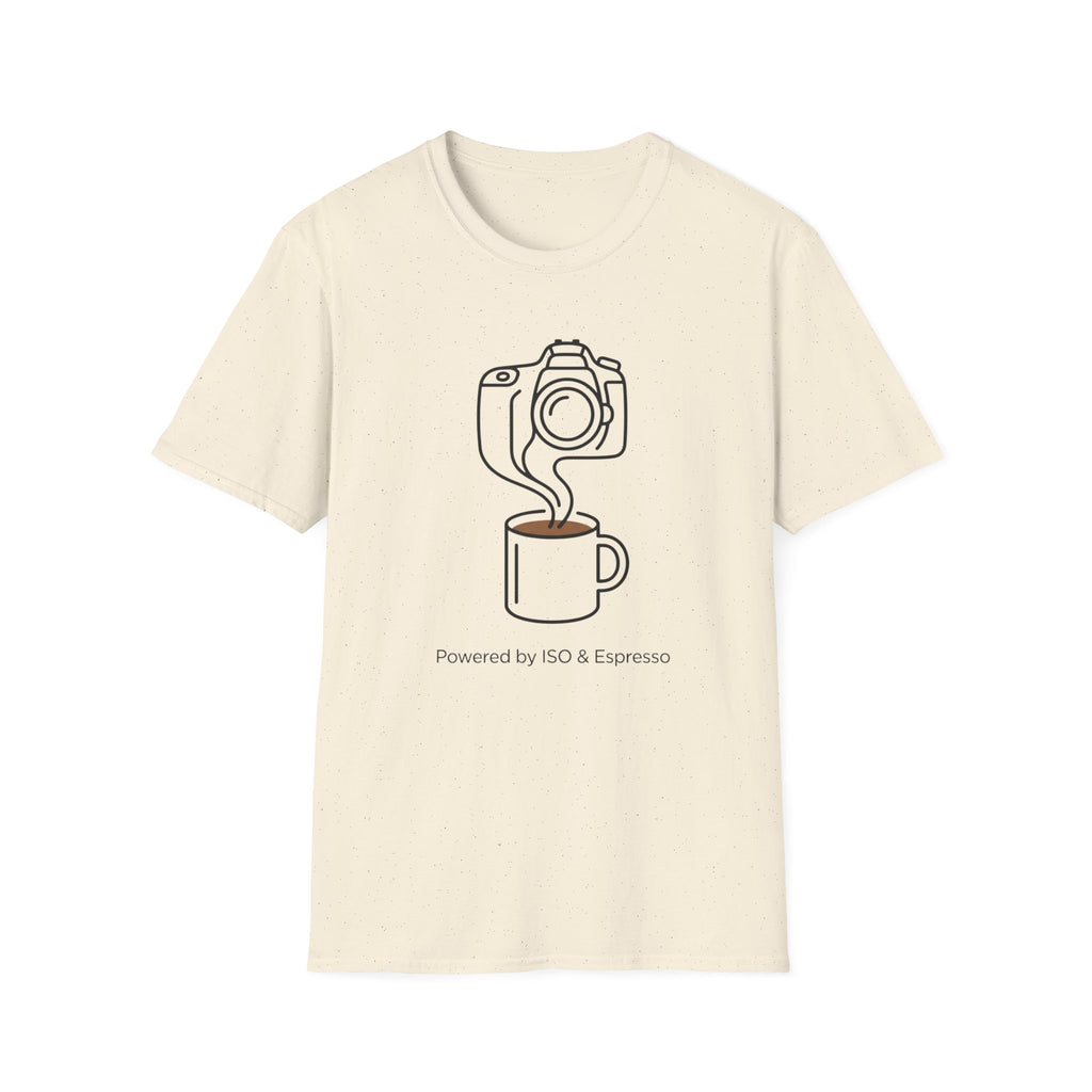 Powered by ISO & Espresso 2 T-Shirt