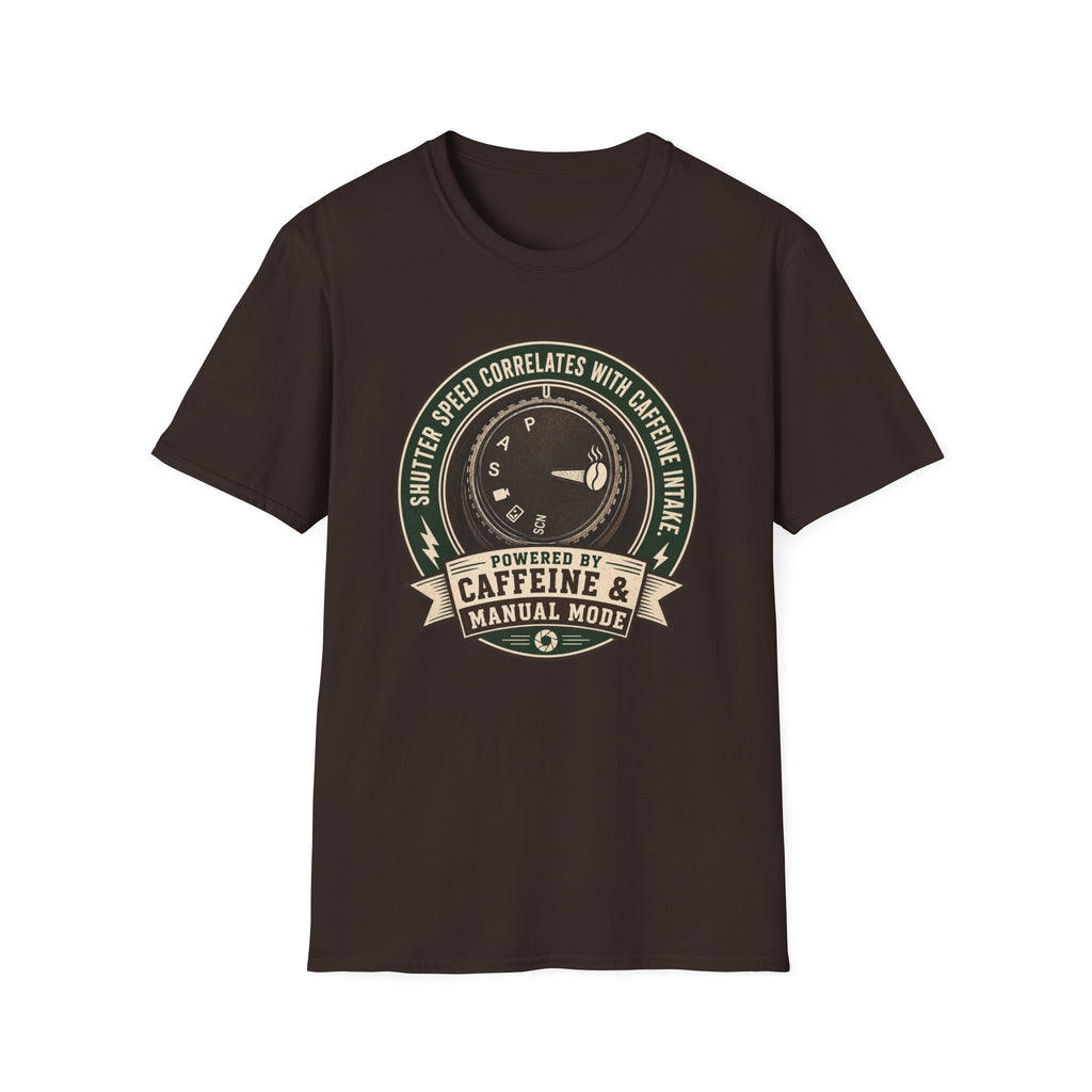 Shutter Speed & Caffeine Intake - Tshirt
